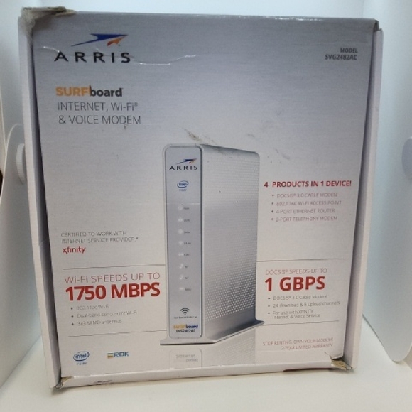 White SURFboard Internet, Wi-Fi Voice Modem - Main Image